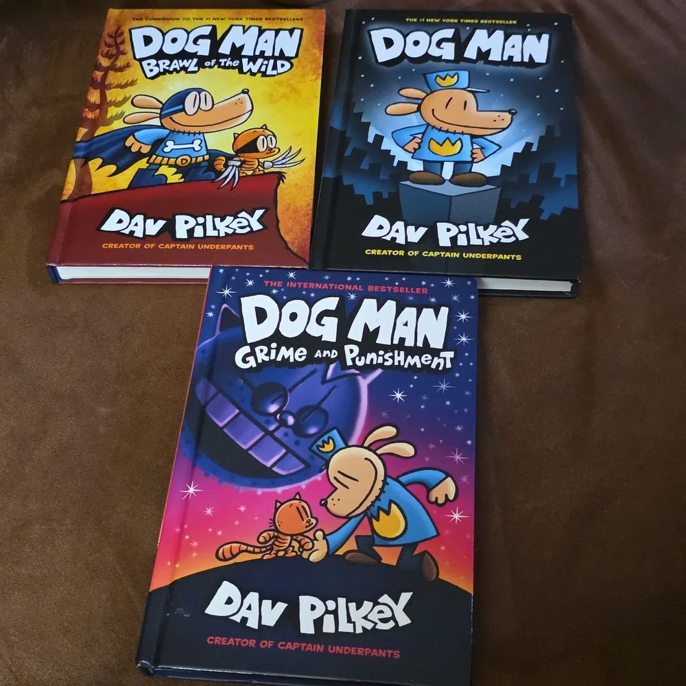 Dog Man Graphic Novel Set